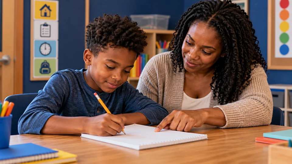 Starting Homework Together, One Step