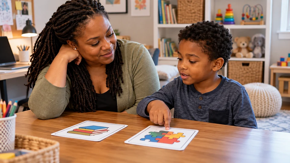 Choosing Together With Picture Cards