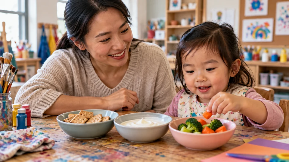 Exploring textures at the family table