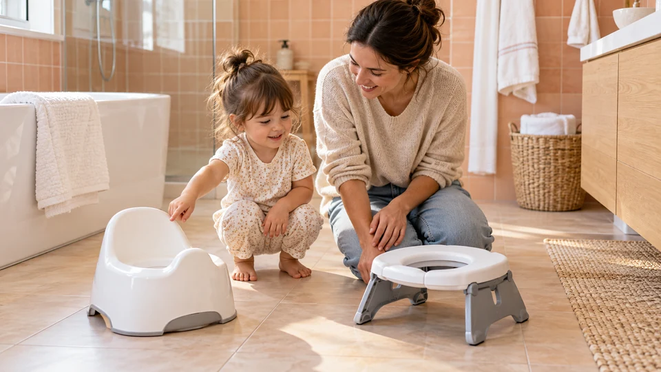 Home and travel potty essentials