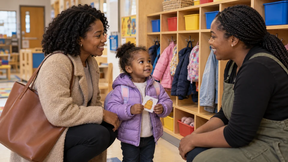 Potty school: a nursery check-in