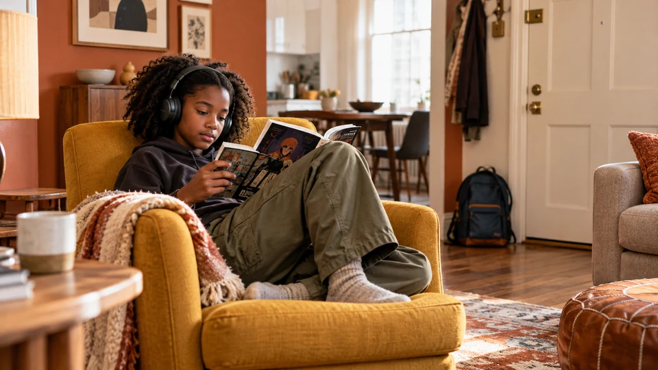 Cozy After-School Reset